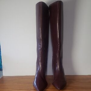 Alfani "Kaiaa" Step N Flex Knee-high Boot, Burgundy, Size 10M, New, no